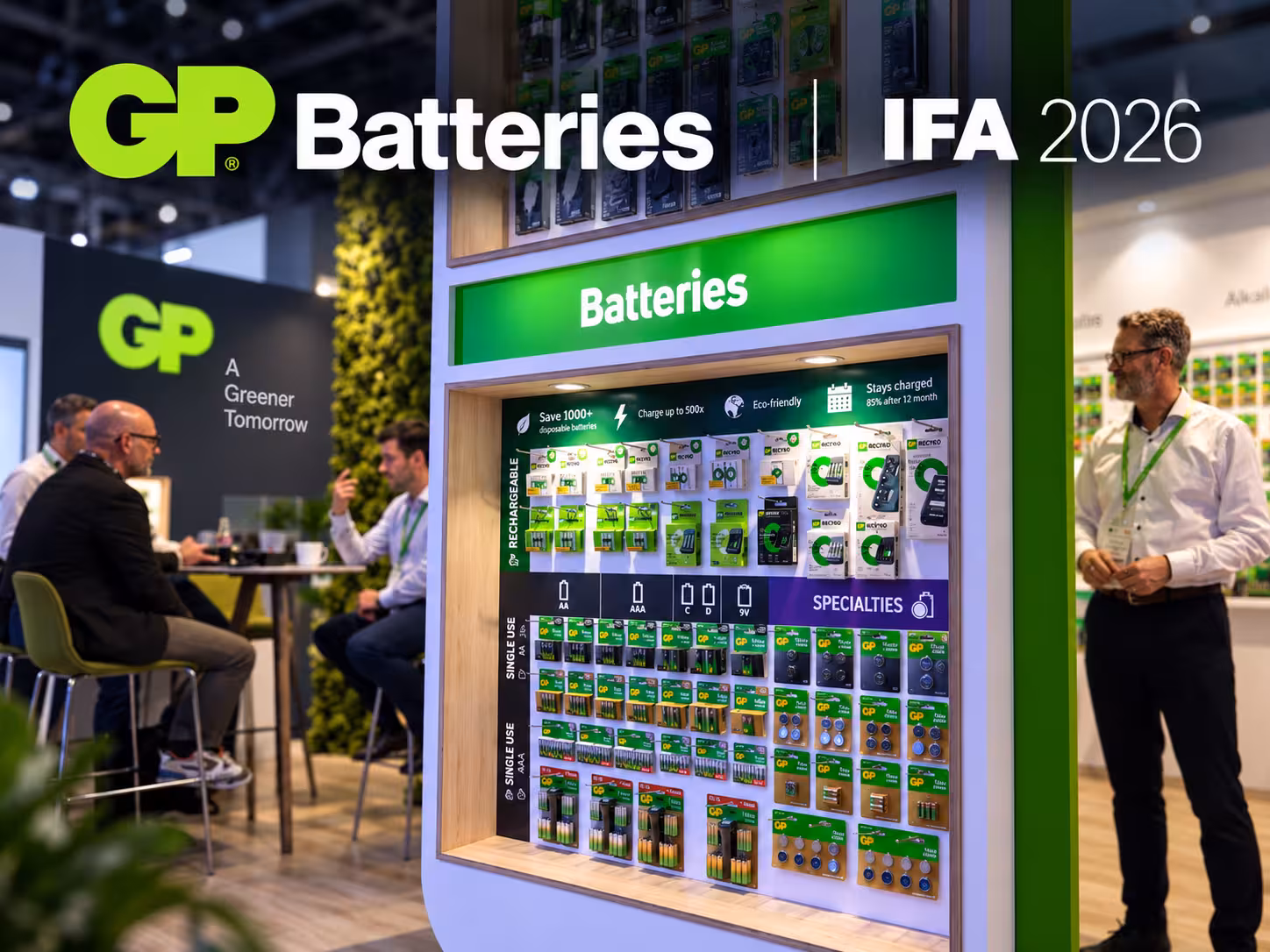GP Batteries at IFA 2026