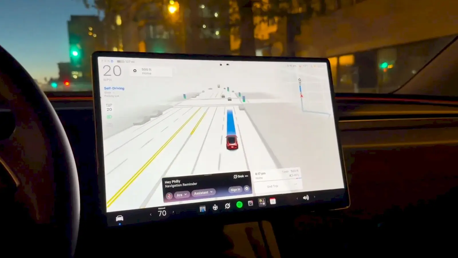 Grok in Tesla EVs Gains Texting Ability in Manuals