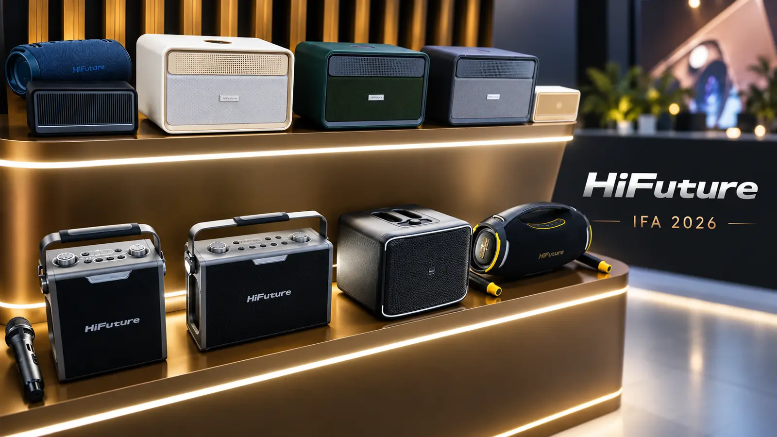 HiFuture at IFA 2026: Compact Speakers, the Passion Family and a Growing Wearables Lineup