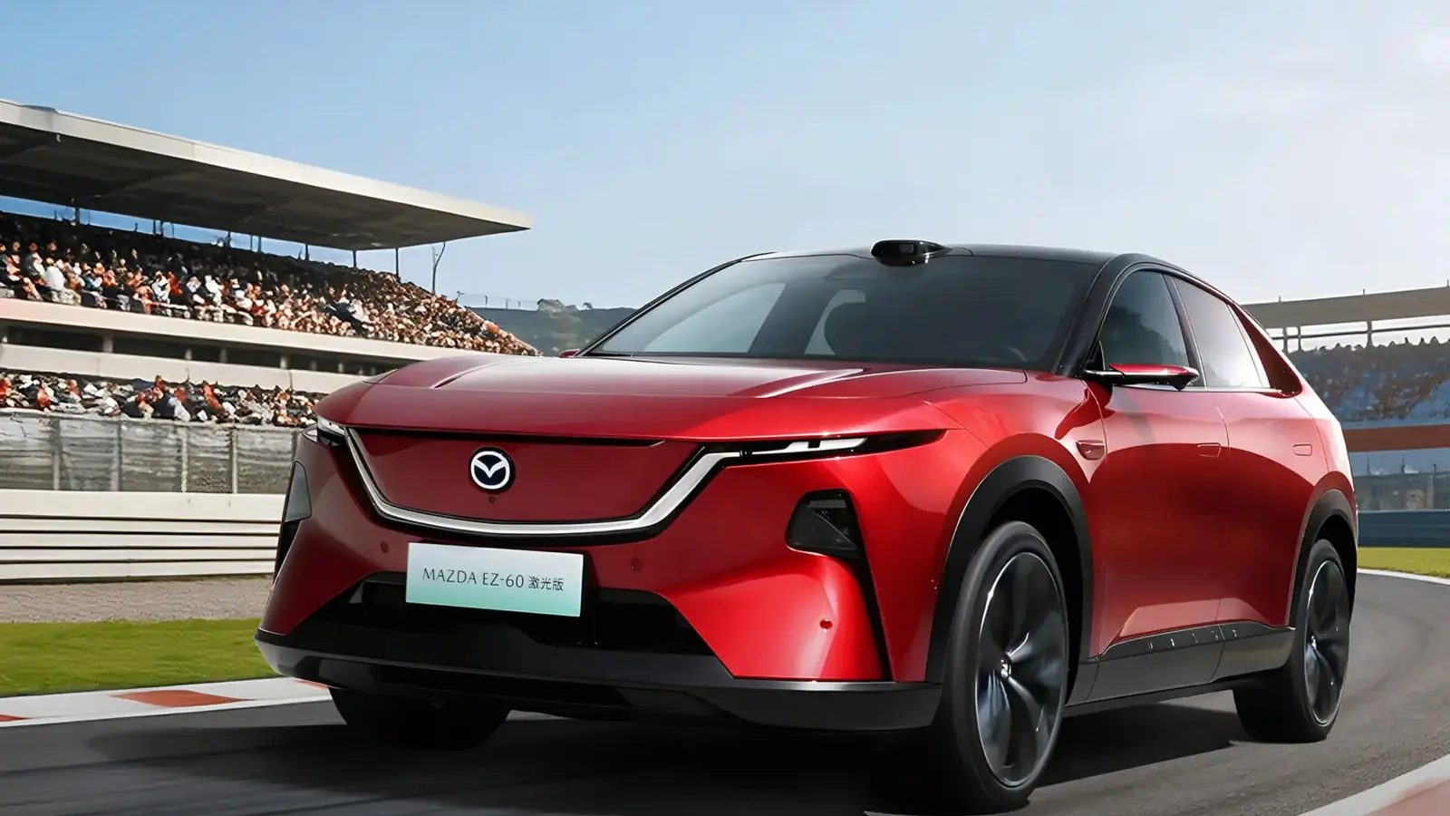 Mazda CX-6e gains roof LiDAR and advanced driver aid