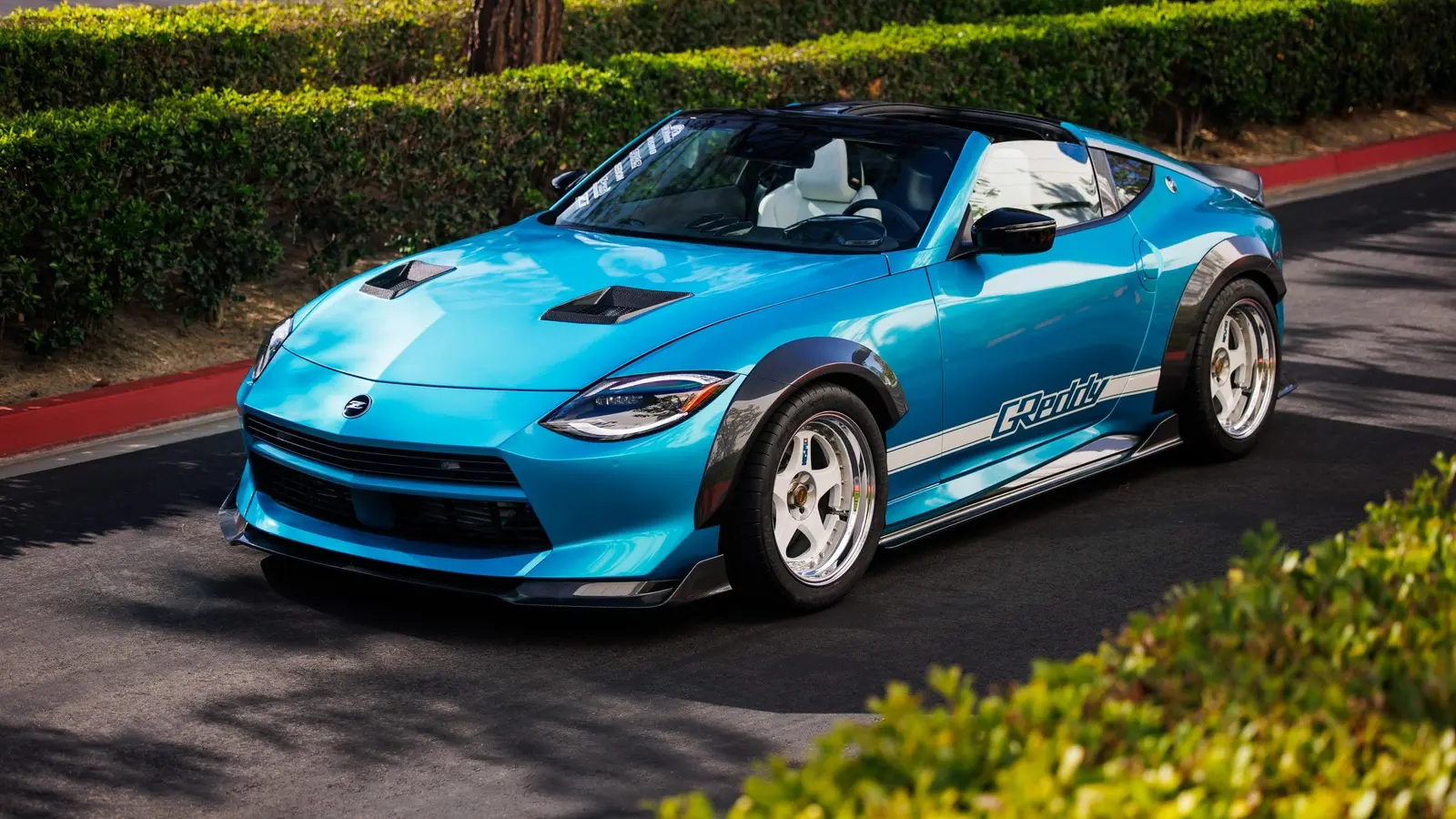 Nissan Z Kaze Concept Revives T-Top Era, Pacific Teal