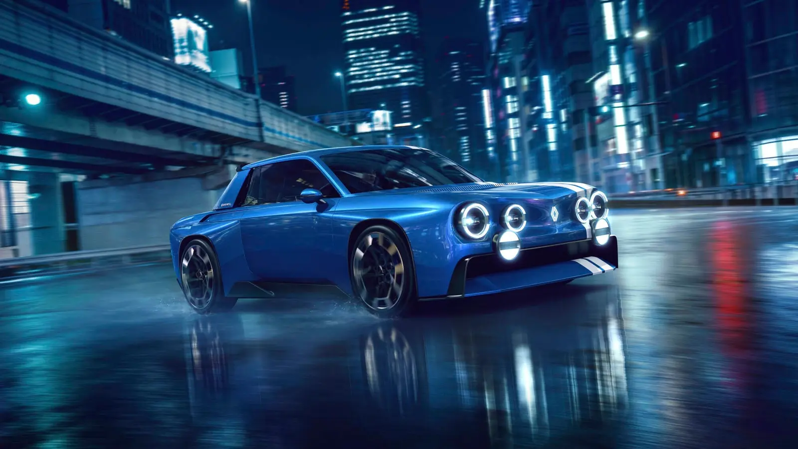Renault 8 Gordini Concept: 270hp Electric Coupé Debut