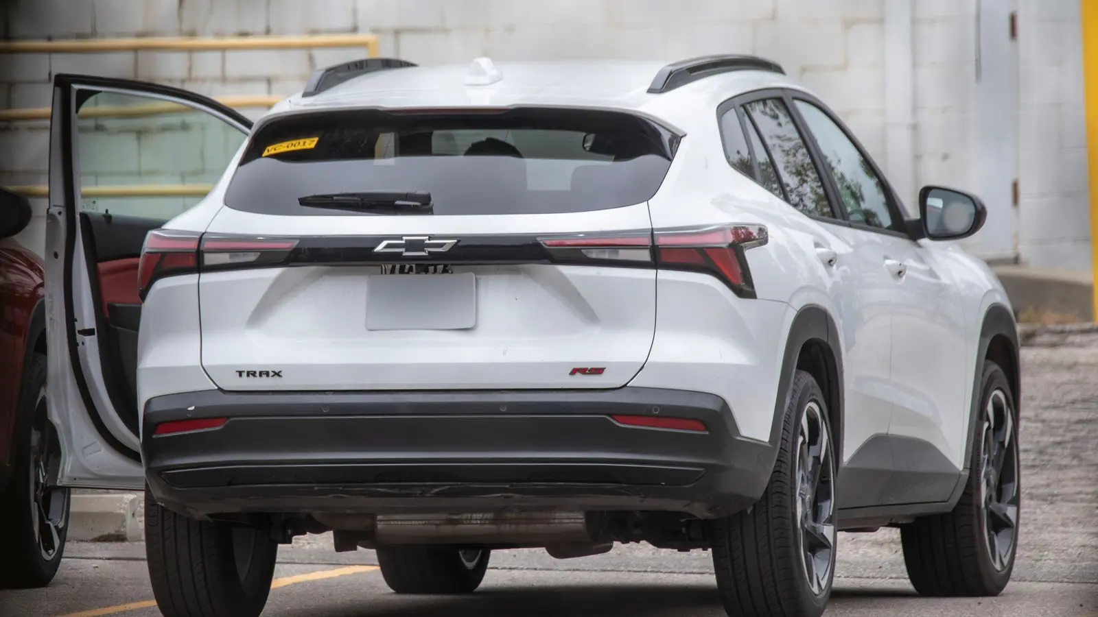 2027 Chevrolet Trax Facelift Spotted Undisguised RS Trim