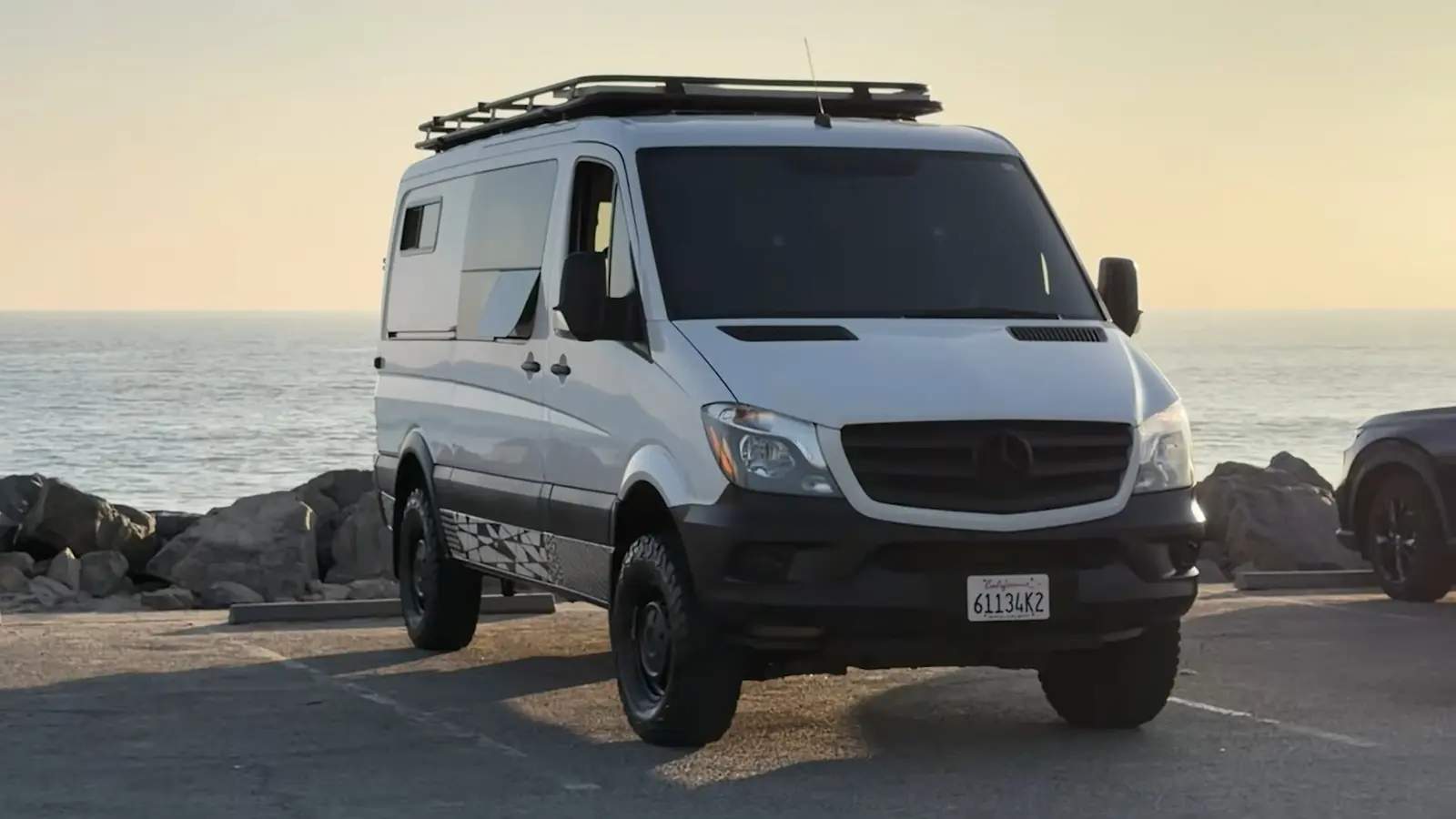Low-Roof 2016 4x4 Mercedes Sprinter Camper For Sale