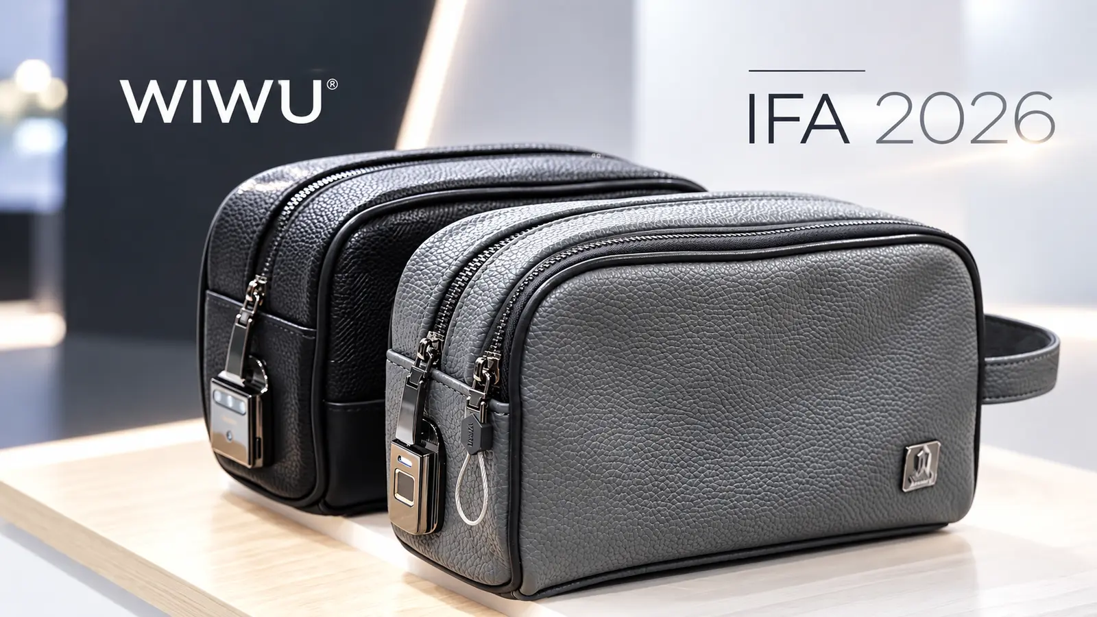 WIWU at IFA 2026: Smart Wallets, Anti-Loss Tracking and Biometric Security Accessories