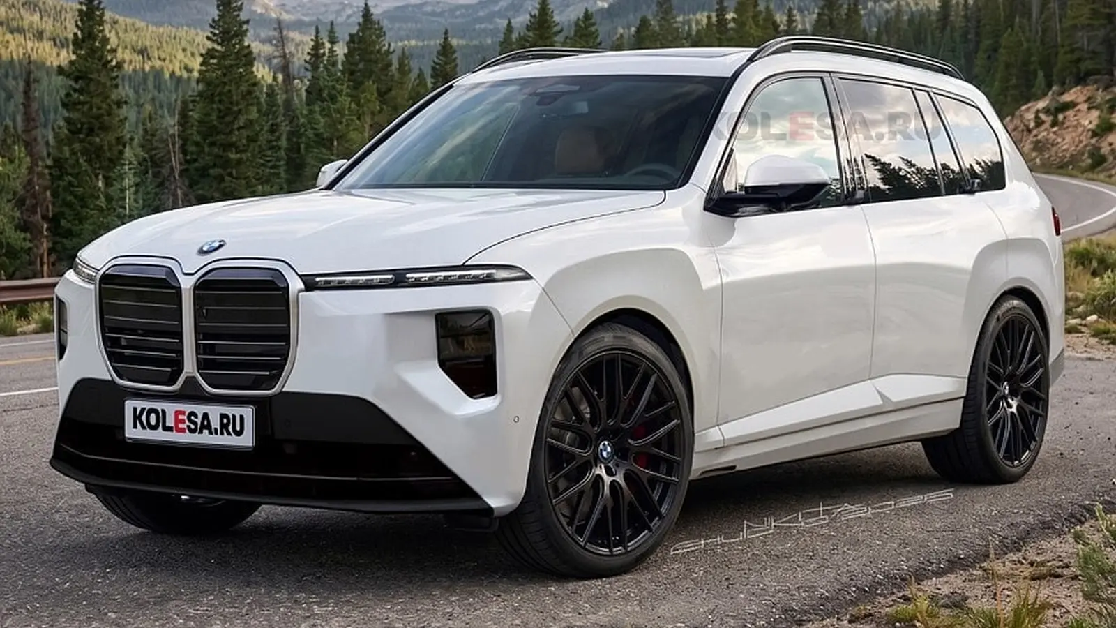 2028 BMW X7 renders show evolutionary design, M60 V8