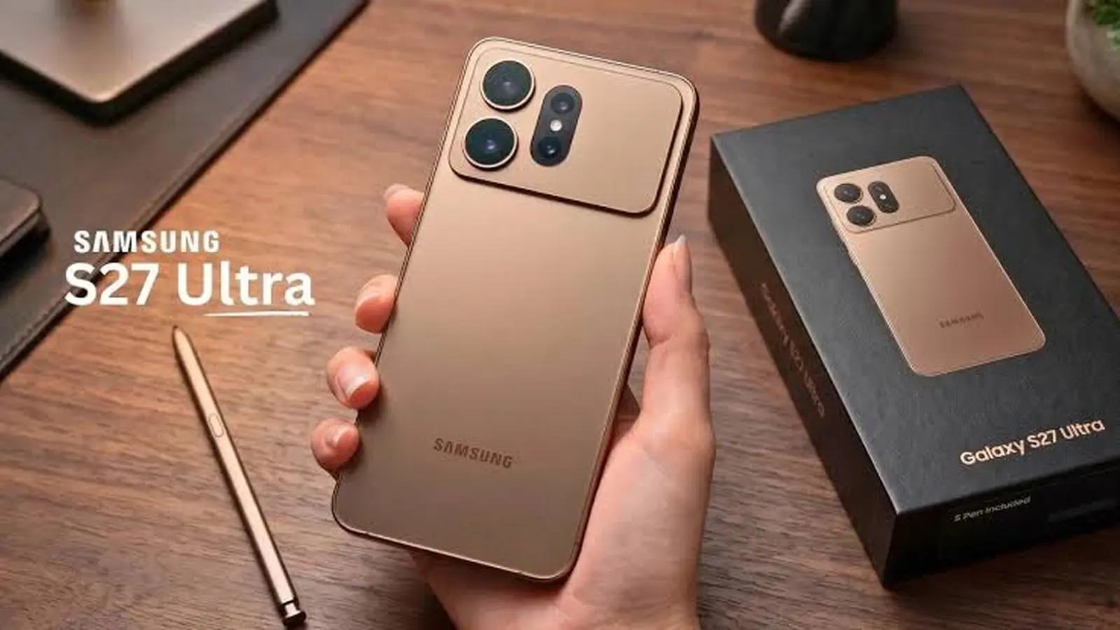 Galaxy S27 Ultra measures: 1.28mm bezels, 4.69mm bump