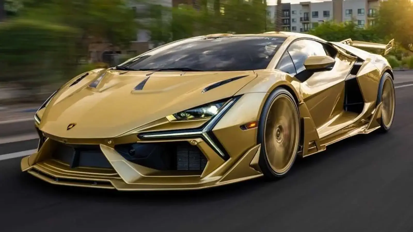 Oro Elios Lamborghini Revuelto with Full Carbon Kit