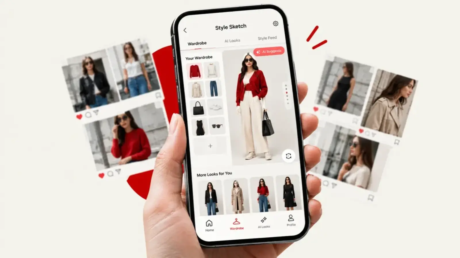 Meta launches Style Sketch: AI app for virtual wardrobes