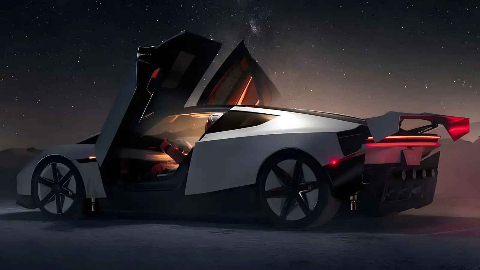 Tesla Roadster's Fans Create Up to 2 g of Suction Grip