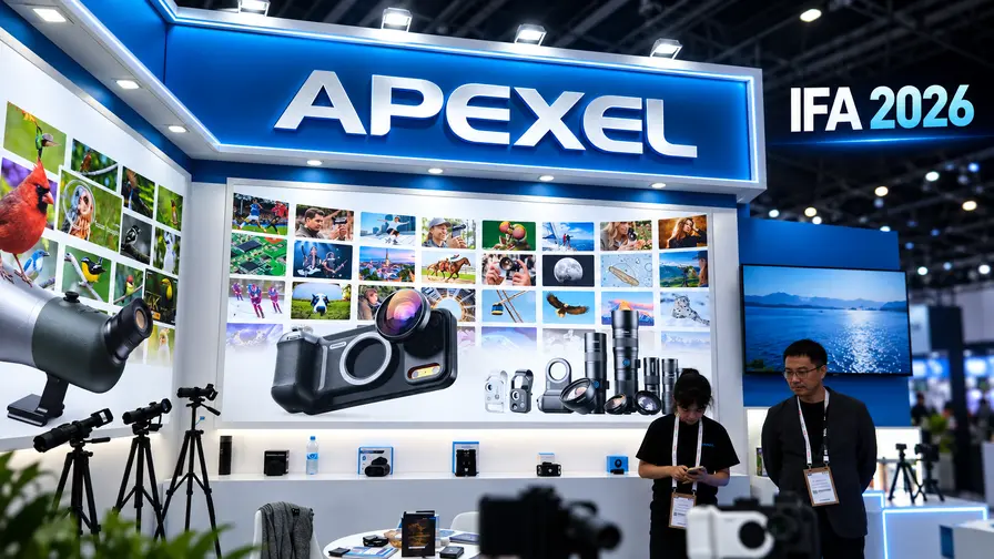 Apexel at IFA 2026: 30X Smartphone Telephoto Lenses Meet AI-Powered Bird Recognition