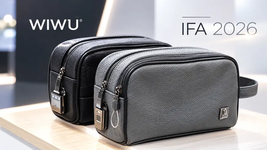 WIWU at IFA 2026: Smart Wallets, Anti-Loss Tracking and Biometric Security Accessories